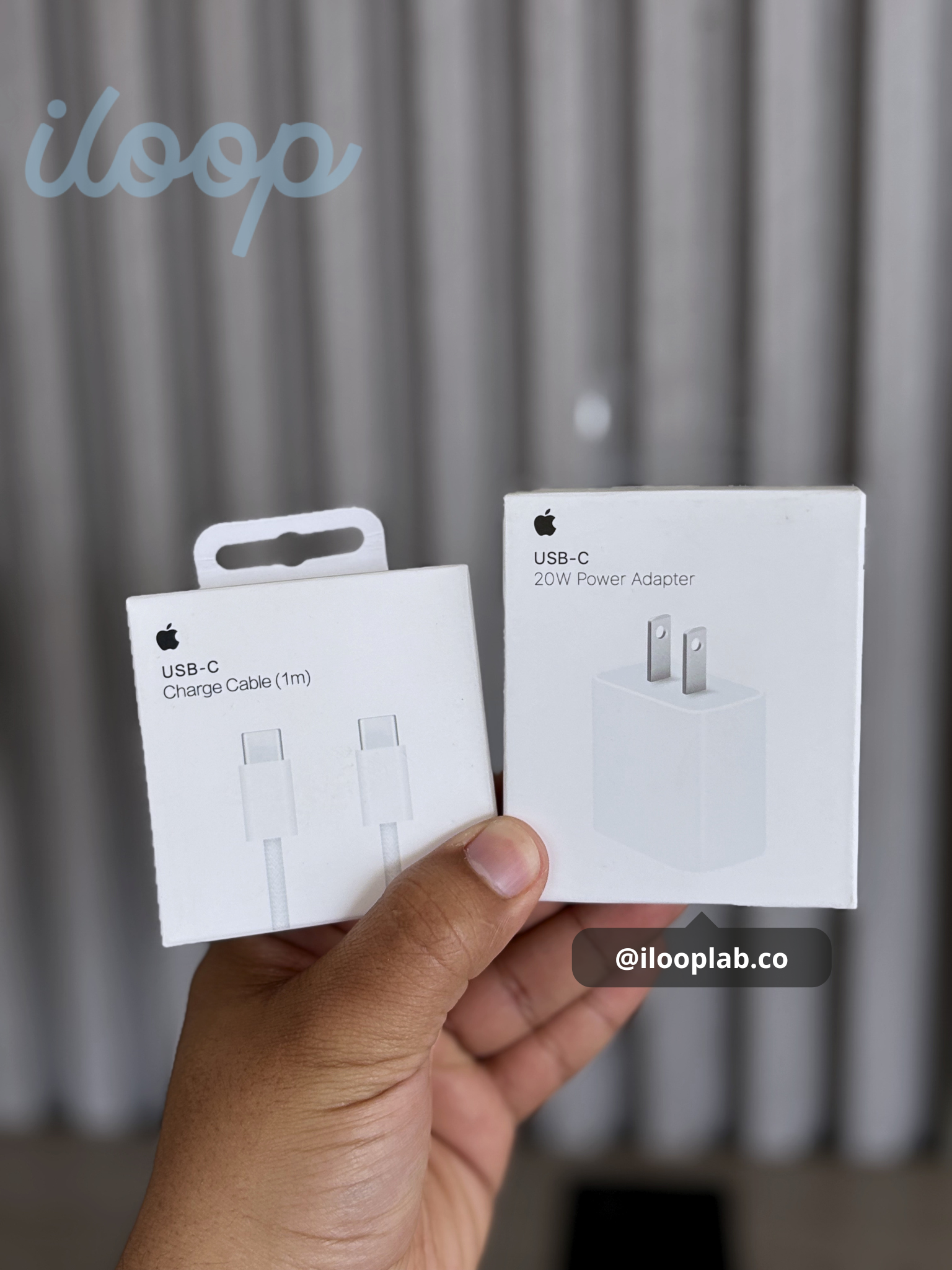 Adaptador 20W + Cable de Carga - iloop